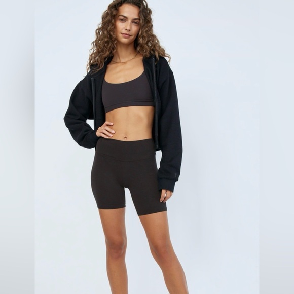 TNA Pants - TNA Bike Shorts Charcoal S